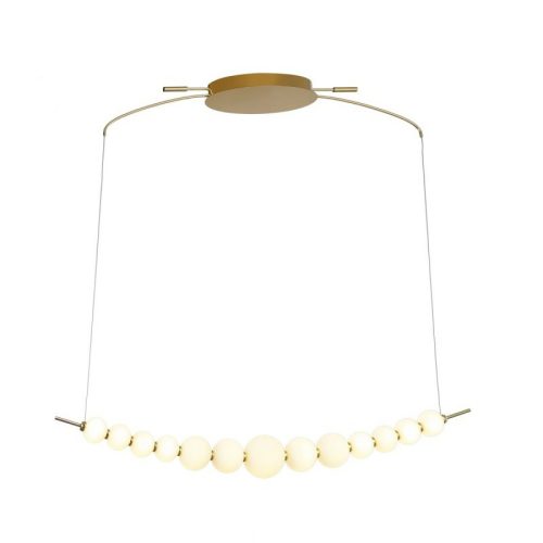 Люстра Italux Ronza Led 1x37W 3000K 3100Lm IP20 Золота