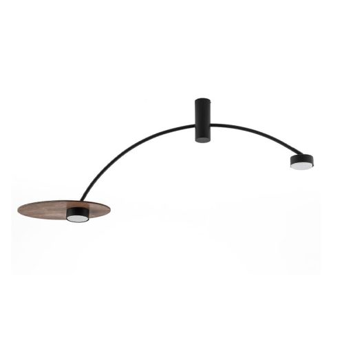 Люстра Nowodvorski Heft GX53 2x8W IP20 Чорна