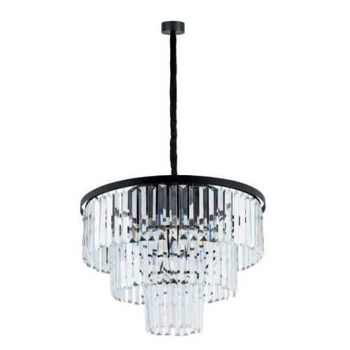 Люстра Nowodvorski Cristal E14 9x40W IP20 Чорна