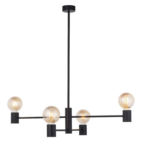 Люстра Nowodvorski Radius E27 4x60W IP20 Чорна - Зображення 2