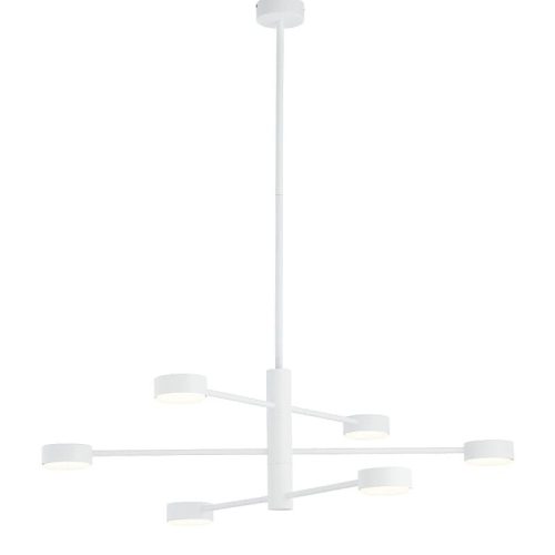 Люстра Nowodvorski Orbit GX53 6x8W IP20 Біла - Зображення 3