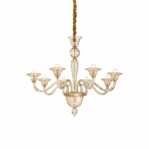 Люстра підвісна Ideal Lux Brigitta sp8 ambra