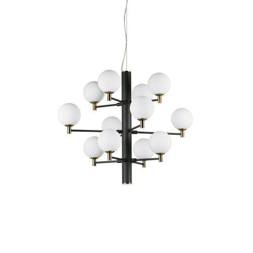 Люстра підвісна Ideal Lux Copernico sp12 nero - Зображення 1