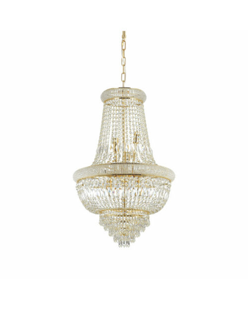 Люстра підвісна Ideal Lux Dubai sp10 ottone
