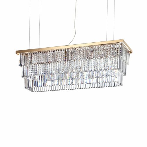 Люстра підвісна Ideal Lux Martinez sp8 oro