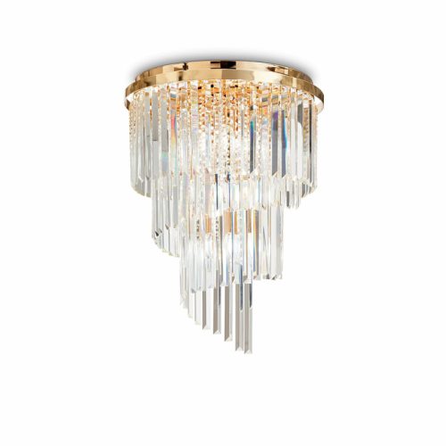Люстра пристельова Ideal Lux Carlton pl12 oro