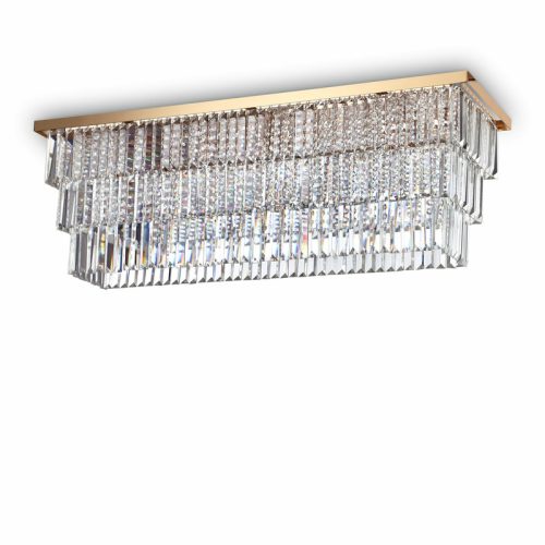 Люстра пристельова Ideal Lux Martinez pl8 oro