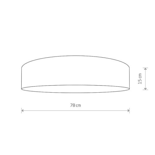Люстра Nowodvorski Turda E27 7x25W IP20 Серая - Зображення 2