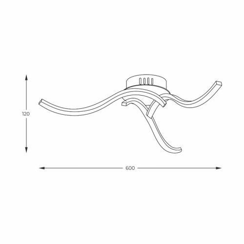 Люстра Zuma Line Focus Led 1x20W 3000K-6000K 1300Lm IP20 - Зображення 2