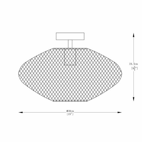 Люстра Zuma Line Orion E27 1x40W IP20 Чорна - Зображення 2