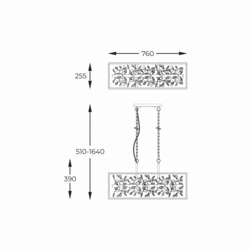 Люстра Zuma Line Spring G9 6x33W IP20 - Зображення 3