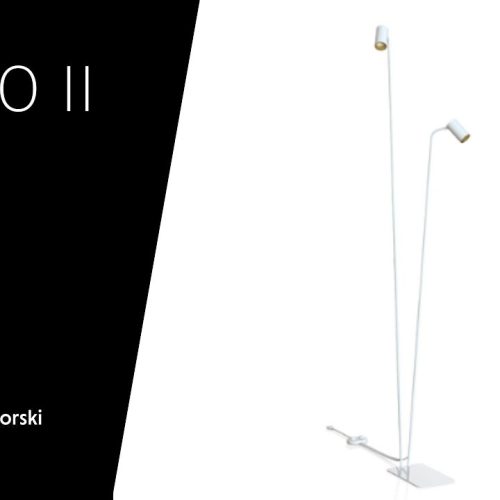 Торшер Nowodvorski Mono II GU10 2x10W IP20 Білий - Зображення 3
