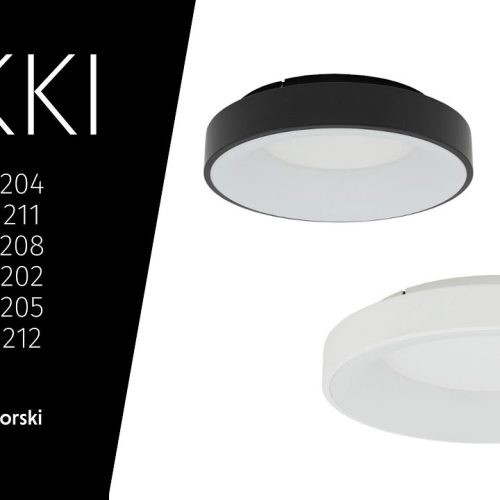 Світильник стельовий Nowodvorski Nikki Round Led 1x48W 3000K 4100Lm IP20 Чорний - Зображення 4