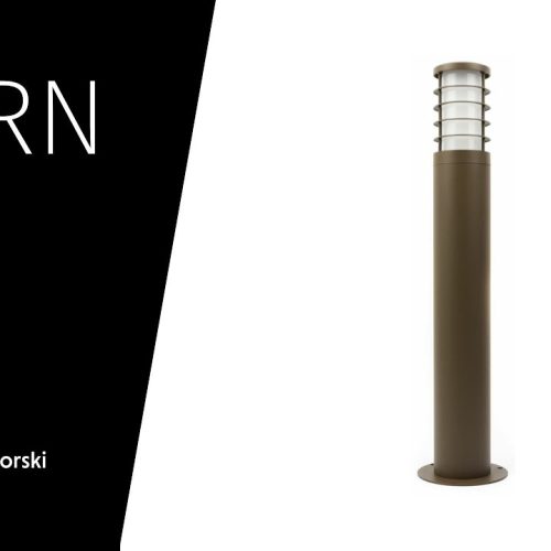 Вуличний світильник Nowodvorski Horn E27 1x20W IP44 Brown - Зображення 4