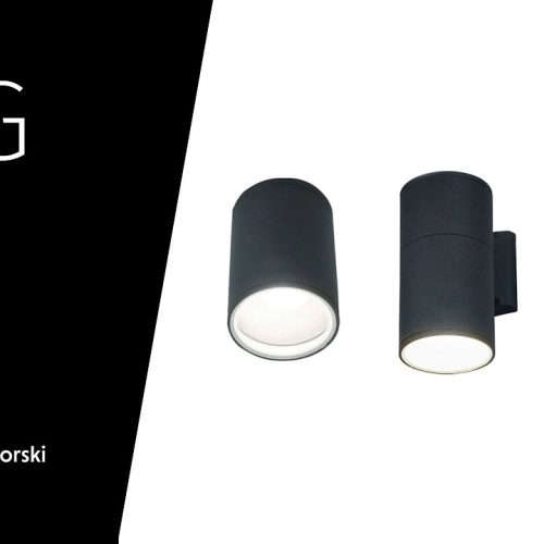 Вуличний світильник Nowodvorski Fog E27 2x60W IP44 Сірий - Зображення 4