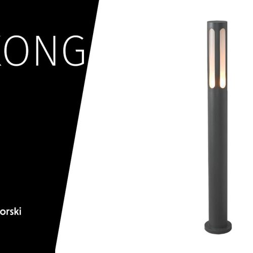 Вуличний світильник Nowodvorski Mekong E27 1x18W IP42 Сірий - Зображення 4