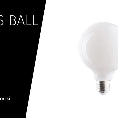 Світлодіодна лампочка Nowodvorski Bulb glass ball led E27 1x8W 3000K 840Lm Біла - Зображення 3