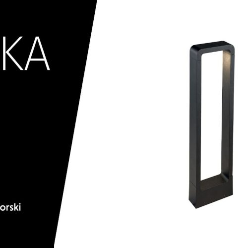 Вуличний світильник Nowodvorski Thika LED 1x9W 3000K 550Lm IP54 Чорний - Зображення 4