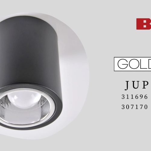 Точковий світильник Goldlux Jupiter E27 1x20W IP20 BK - Зображення 4