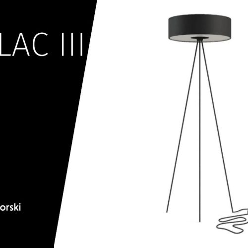 Торшер Nowodvorski Cadilac III E27 3x25W IP20 Чорний - Зображення 4