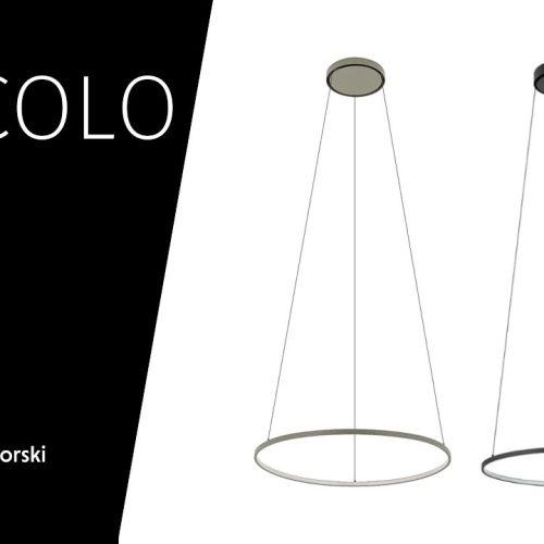 Люстра Nowodvorski Circolo LED M 1x21W 3000K 660Lm IP20 Чорна - Зображення 4