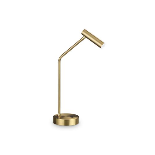 Настільна лампа Ideal Lux Easy Led 1x3.5W 3000K 250Lm IP20 Латунна