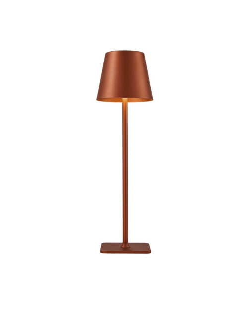 Настільна лампа з акумулятором Italux Atlis Led 1x5W 3000-6500K 300Lm IP54 Коричнева
