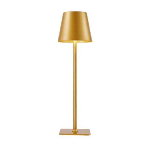Настільна лампа з акумулятором Italux Atlis Led 1x5W 3000-6500K 300Lm IP54 Золота