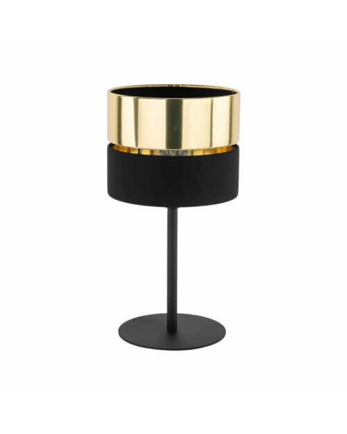 Настільна лампа TK Lighting Hilton E27 1x15W IP20 Чорна