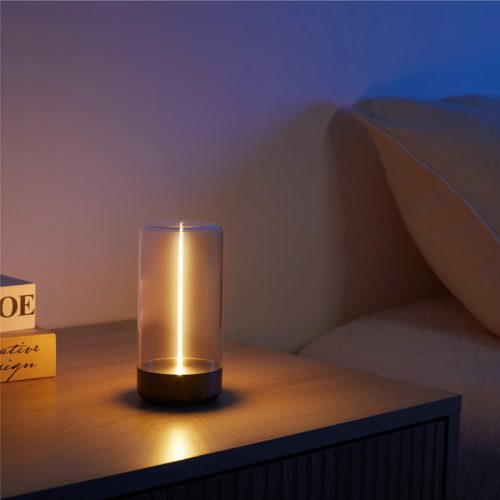 Настільна лампа з акумулятором, нічник Zuma Line Esterno Led 1x0.5W 2700K 100Lm IP20 Чорна - Зображення 3