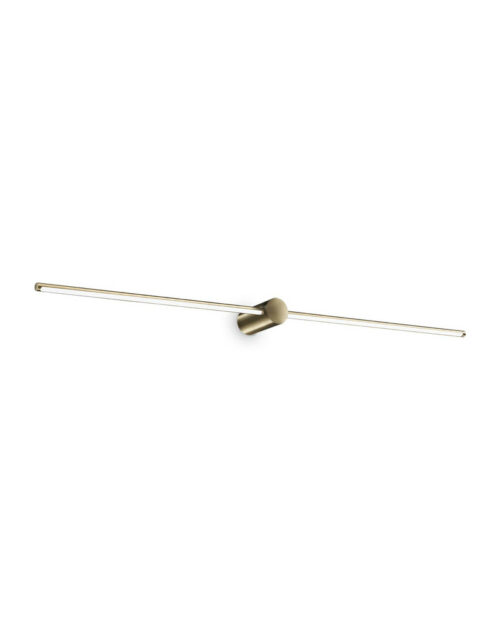 Бра, настінний світильник Ideal Lux Filo Led 1x16W 3000K 2000Lm IP44 Brass