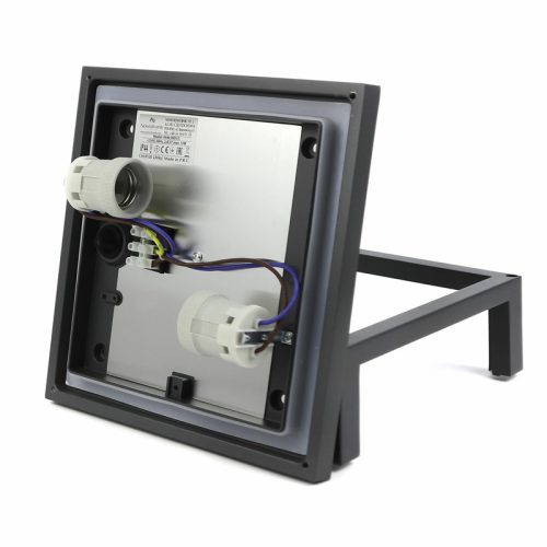 Вуличний світильник Nowodvorski Indus E27 2x15W IP44 Сірий - Зображення 3
