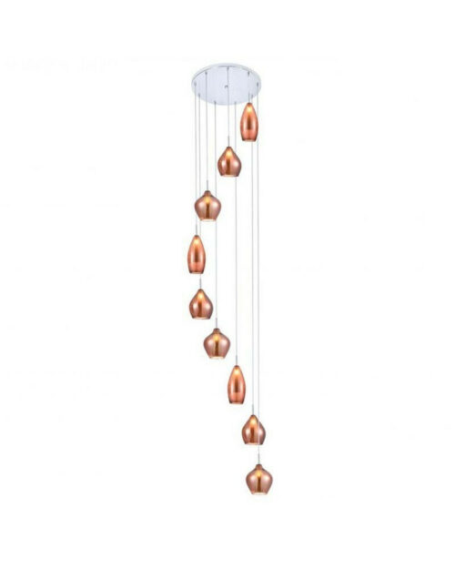 Люстра Azzardo Amber milano 9
