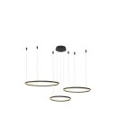 Люстра Azzardo Halo Led 3x60W 3000K-6000K 9540Lm IP20