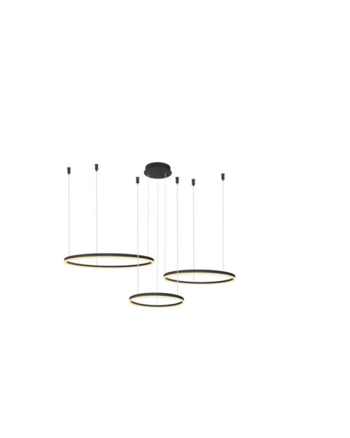 Люстра Azzardo Halo Led 3x60W 3000K-6000K 9540Lm IP20