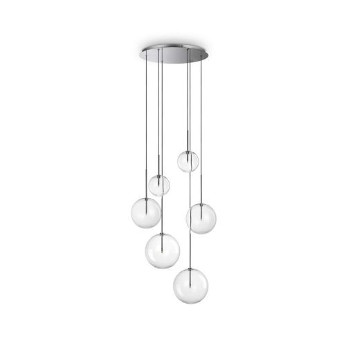 Люстра Ideal Lux -IDEAL LUX Equinoxe G4 6x2W IP20 Хром - Зображення 1