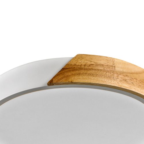 Світильник стельовий Italux Nastro Led 1x24W 3000K 2400Lm IP20 Wh - Зображення 3