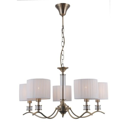 Люстра Italux Ferlena E14 5x40W IP20 Біла - Зображення 3