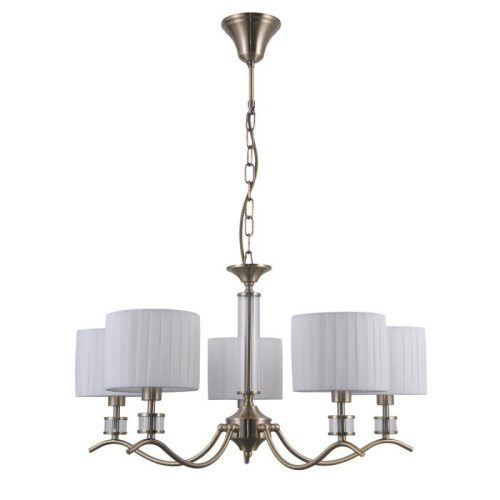 Люстра Italux Ferlena E14 5x40W IP20 Біла