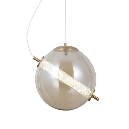 Підвісний світильник, люстра Italux Nola Led 1x12W 3000K 1020Lm IP20 Золотий - Зображення 3