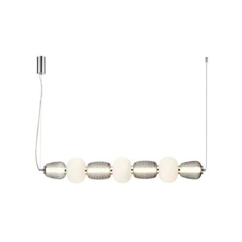 Підвісний світильник, люстра Italux Eris Led 1x42W 3000K 7029Lm IP20 Хром