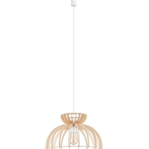 Підвісний світильник, люстра Nowodvorski Kymi C E27 1x25W IP20 Бежевий