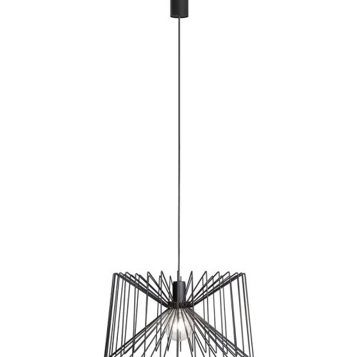 Підвісний світильник, люстра Nowodvorski Ness E27 1x60W IP20 Чорний - Зображення 1
