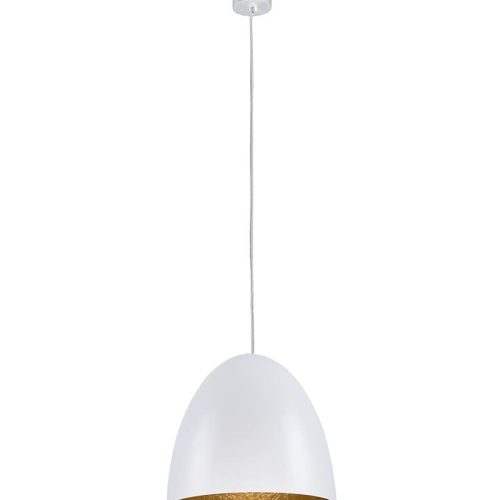 Підвісний світильник, люстра Nowodvorski Egg E27 1x40W IP20 Білий - Зображення 1