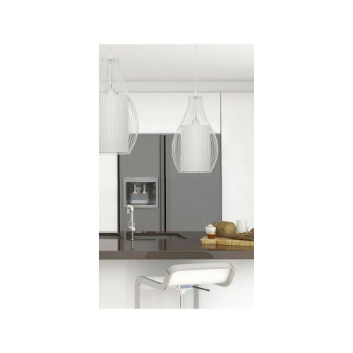Підвісний світильник, люстра Nowodvorski Camilla E27 1x40W IP20 Білий - Зображення 3
