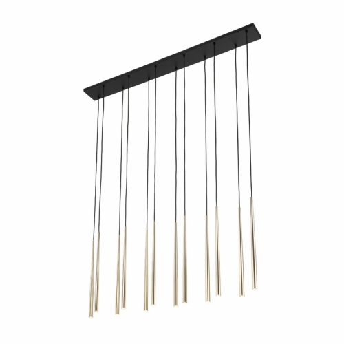 Підвісний світильник, люстра Tk Lighting Piano G9 12x8W IP20 Золотий