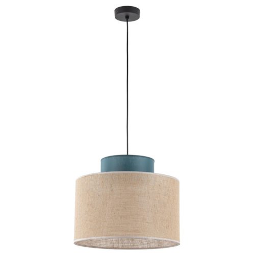Підвісний світильник, люстра Tk Lighting Duo Juta E27 1x15W IP20 Бежевий