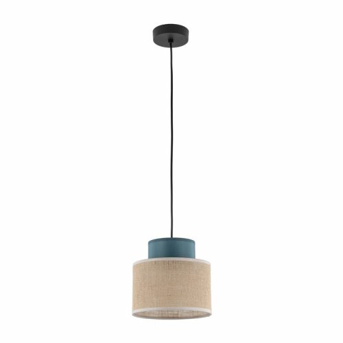 Підвісний світильник, люстра Tk Lighting Duo Juta E27 1x15W IP20 Бежевий - Зображення 1