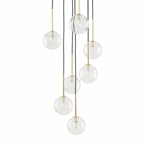 Підвісний світильник, люстра TK Lighting Nilos G9 7x6W IP20 Чорний - Зображення 3
