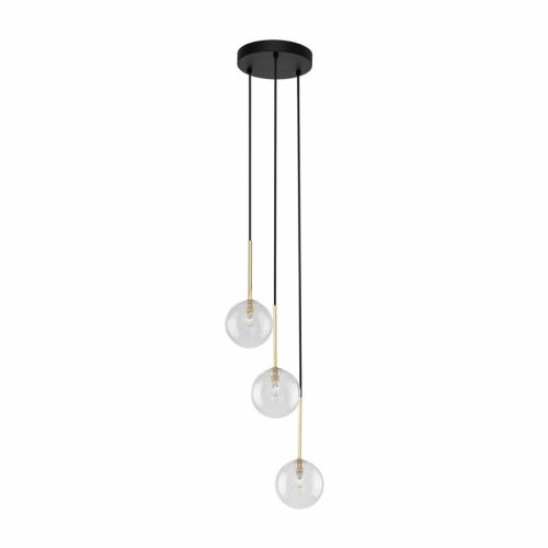 Підвісний світильник, люстра TK Lighting Nilos G9 3x6W IP20 Чорний - Зображення 1